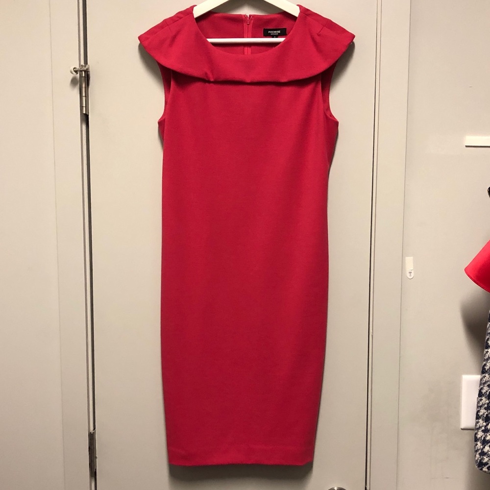 Dark Pink Premise Dress